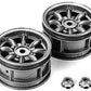 Tamiya 300050569 - M Chassis Rims Silver (2) Mini Cooper