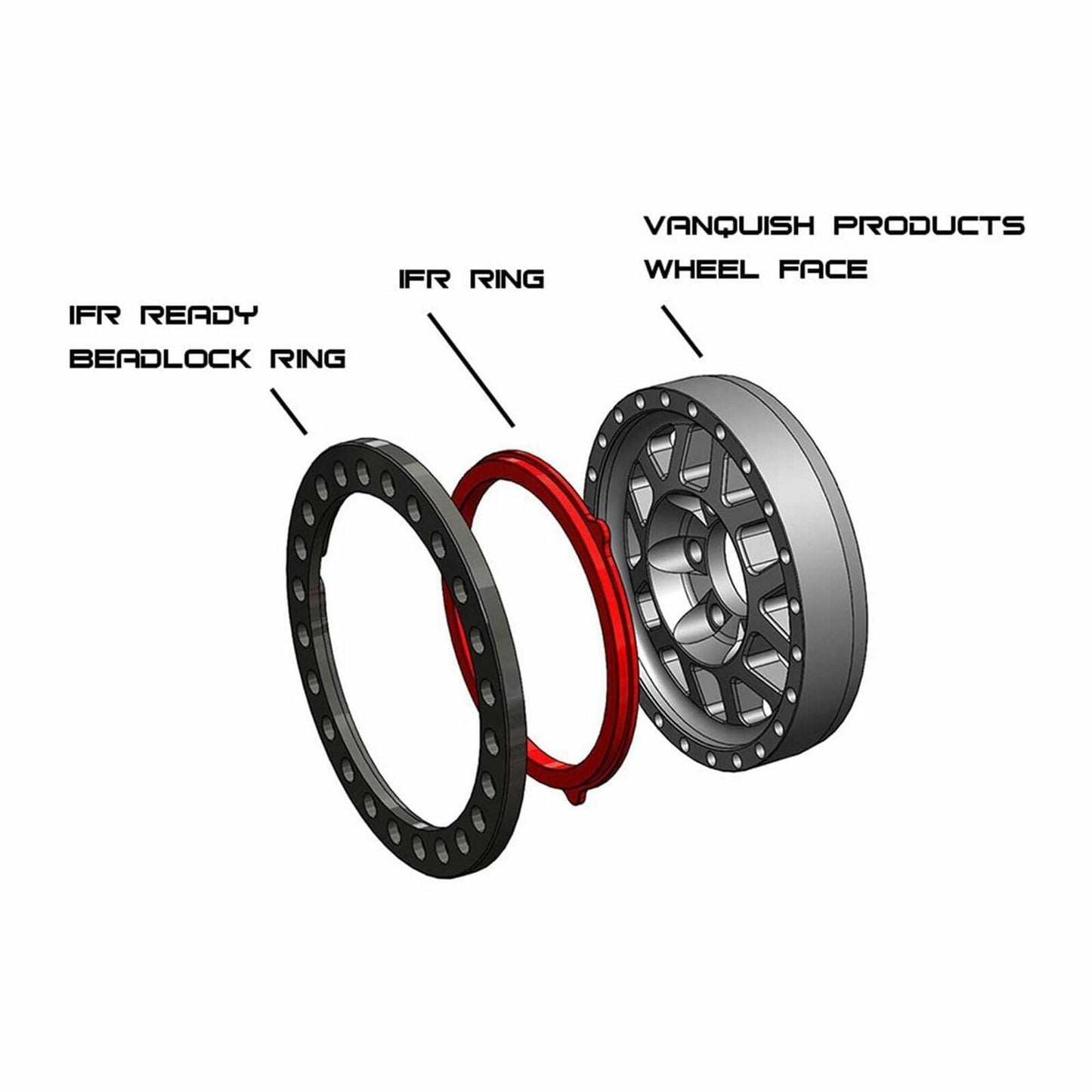 Vanquish Products Incision Wraith 1/4 Stainless Steel 10pc Link Kit VPSIRC00040 Electric Car/Truck Option Parts