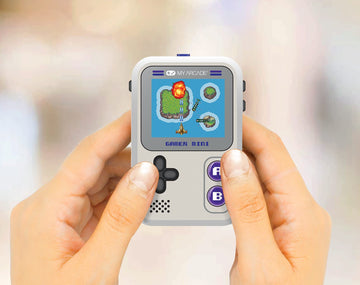 My Arcade Gamer Mini Classic-Purple: Miniature Handheld Gaming System Packed With 160 Games, 1.8'' Color Display (Dgun-3924), Sm