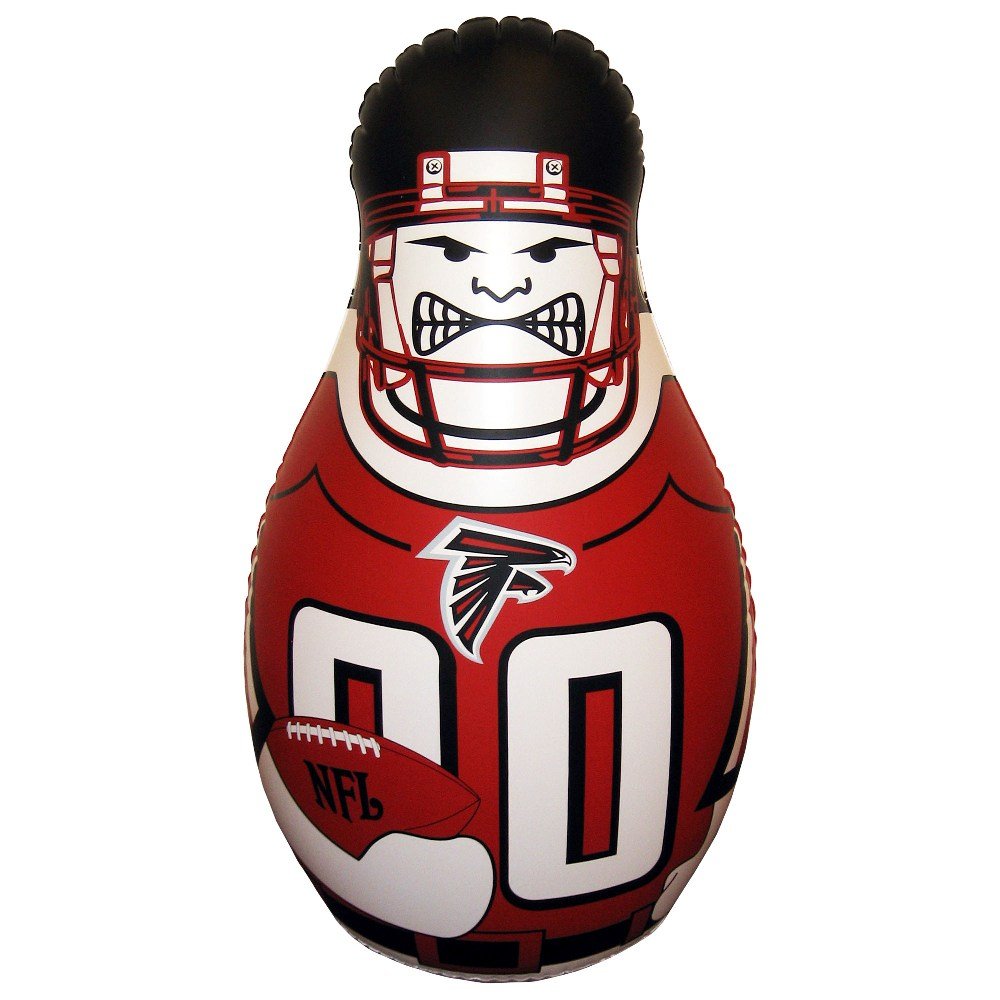Fremont Die Nfl Atlanta Falcons Bop Bag Inflatable Tackle Buddy Punching Bag, Mini: 12' Tall, Team Colors
