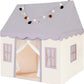 Large Kids Tent With Mat, Star Lights, Tissue Garland, Play Tent Indoor & Outdoor, Kids Play Tent For Girl & Boy Aged 3+, Kids T