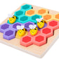 Snappsy Puzzle Games Early Learning Fine Motor Skill Toy Matching Game For Gift