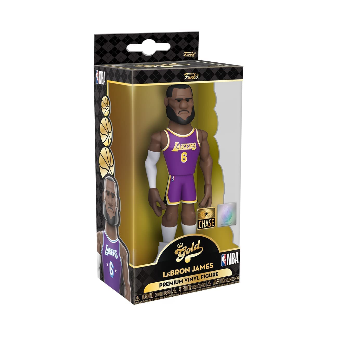 Funko Pop! Gold Nba: Lakers - Lebron James (City) 5' With Chase (Styles May Vary)