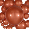 100 Pieces Latex Balloons Different Sizes 18/12/10/5 Inch Party Balloon Kit For Valentines Birthday Baby Shower Wedding Bride Graduation Party Decoration (Retro Coffee)