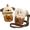 Xerun Cute Dog Stuffed Animals?Premium Plush Puppy Stuffed Animal With Backpack 10 Inch Stuffed Dog And Bag Gift For Kids(Color: