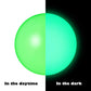 Skylety 8 Pieces Glow In The Dark Sticky Balls Elevated Glowing Stress Balls Relax Cool Asmr Stuff Toy For Ceiling Wall Adults(2.6 Inches,White, Blue, Orange, Green)