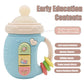 Baby Musical Toy 18M+ Cute Baby Bottle Light Up Music Baby Toys Early Learning Educational Infant Toys Baby Girl Boys Birthday G
