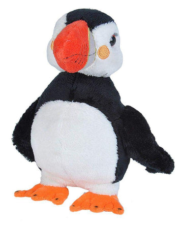 WILD REPUBLIC Puffin Plush Stuffed Animal - 8.5 Inches Sea Critter Toy for Kids - Perfect Gift for Sea Animal Lovers