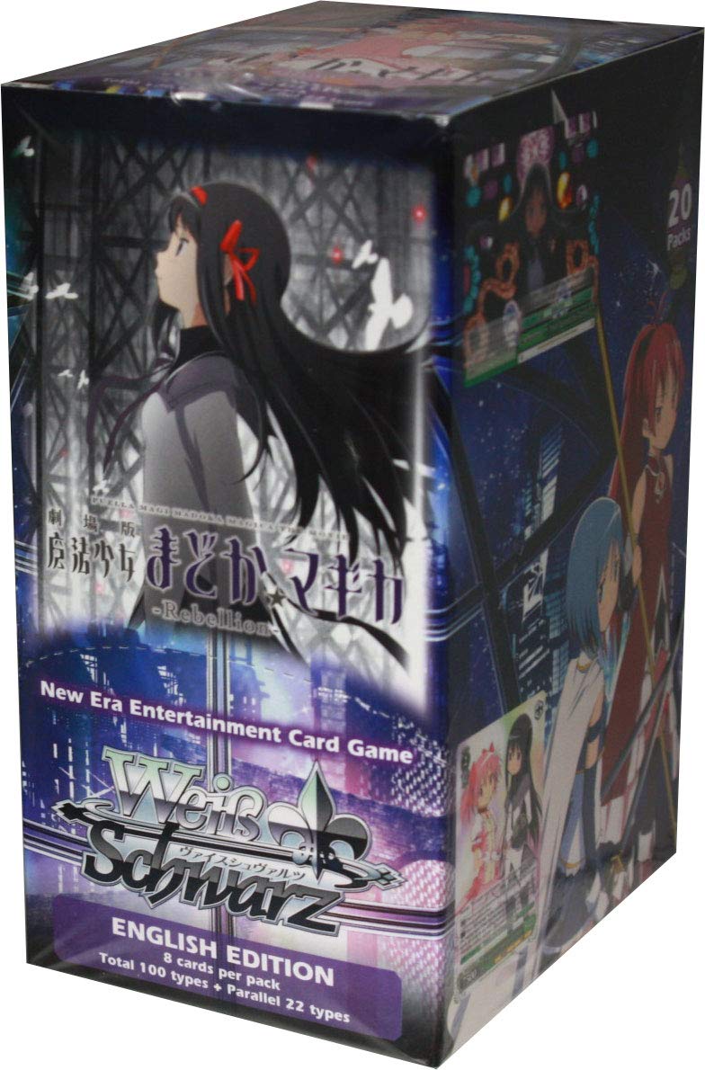 Weiss Schwarz Puella Magi Madoka Magica The Movie Rebellion Booster Box