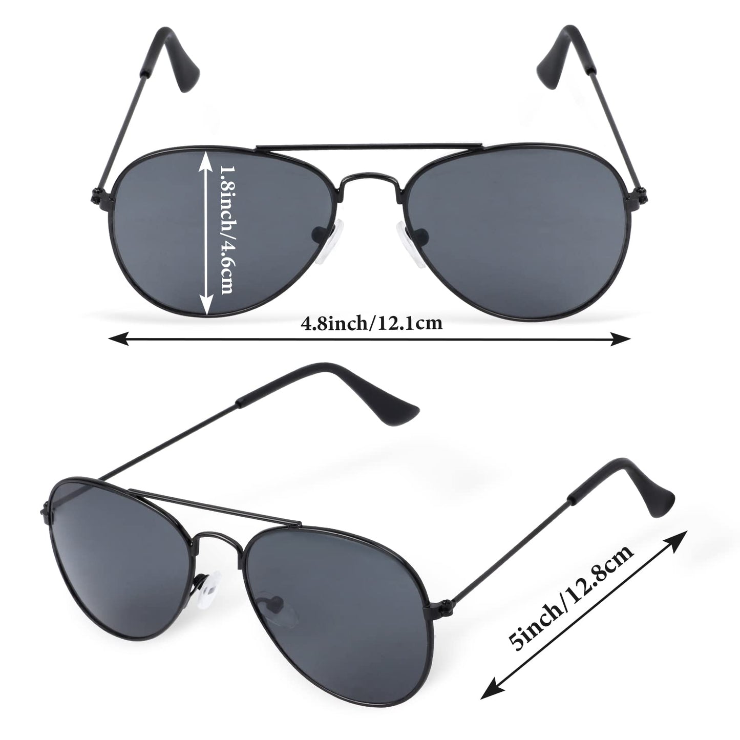 Keymall Kids Police Costume Set-7 Pcs Police Officer Dress Up For Boys-Hat,Vest, Badge,Whistle,Sunglasses,Handcuff,Baton (Set B)