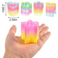 Liberty Imports 24 Pcs Mini Rainbow Magic Springs Multi-Shape Assortment In Bulk For Birthday Party Favors, Prize, Goodie Bag Fillers (2 Inches)