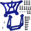 Hobbypark Aluminum Front & Rear Shock Tower Mounts For 1/10 Traxxas Slash 2Wd, Rustler Vxl, Bandit, Replace Part 3638 3639 (Navy