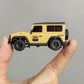 Ldarc 1:64 Scale Mini Rc Truck Rtr Rc Rock Crawler 2.4Ghz Hobby Grade Remote Control Car Model Vehicle Rc Buggy (R01-Yellow)