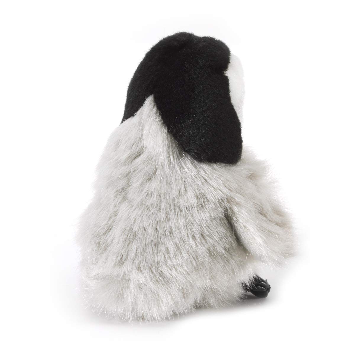 Folkmanis Mini Emperor Penguin Baby Finger Puppet Gray-Blue, 1 Ea