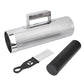 Excluzo Guiro, Professional Metal Sturdy Plastic Small Size Sand Cylinder, Beginner For Music Enthusiast Kids Music Practice