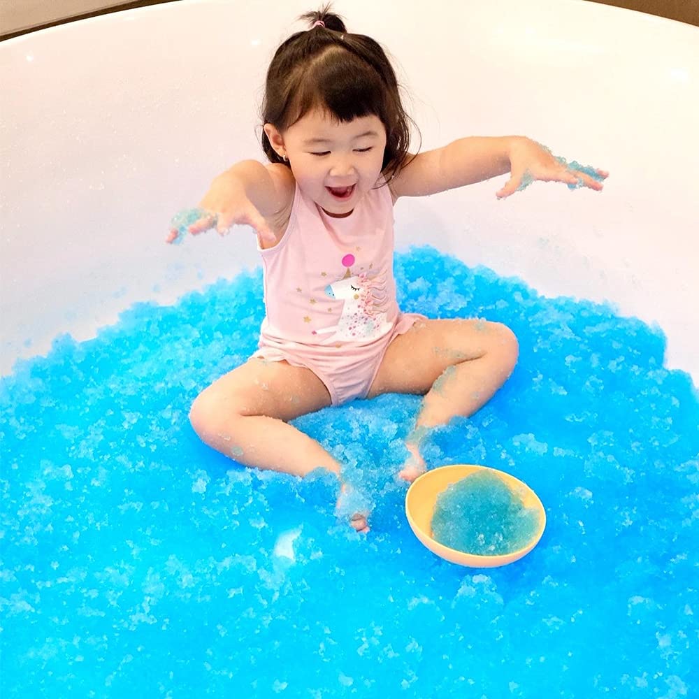 3 x Gelli Baff Bundle from Zimpli Kids, Blue, Red & Green, Turn water into colourful goo! Childrens Sensory & Bath Toy