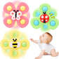 Galaxy HiTech Baby Bath Toys For Kids  3 Pcs Insect Suction Cup Bath Toy For Baby Boys Girls, Waterproof Suction Cup Spinning 