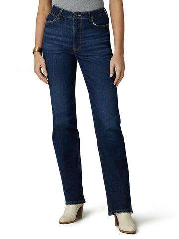 Wrangler Womens High Rise True Straight Fit Jeans, Berry Dark, 2 1 Us