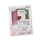 Saz Dekor School Stationary Set Gifts For Kids Cute Back To School Supplies 12 Pencils Pink