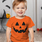 Tstars Jack O ' Lantern Spooky Pumpkin Face Shirt - Boys, Girls & Toddler Halloween T-Shirt For Kids 18M Orange