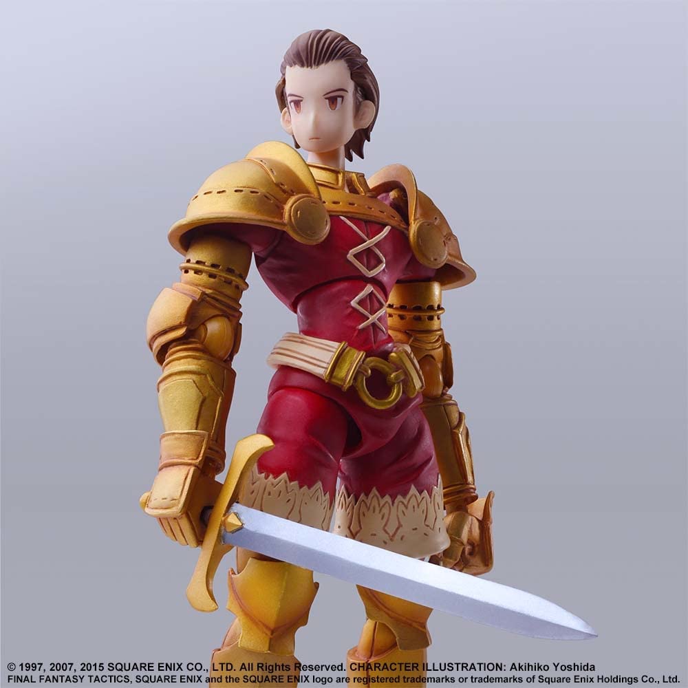 Square Enix Final Fantasy Tactics: Delita Heiral Bring Arts Action Figure