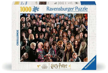 Ravensburger Harry Potter 1000 Piece Jigsaw Puzzle - Multi Color, Cardboard, Model 12000457, Handcrafted in Germany