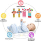 Wrist Rattles Foot Finder Rattle Sock Baby Toy, Rattle Toy, Arm Hand Bracelet Rattle, Feet Leg Ankle Socks, Activity Rattle Pres