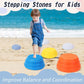 Bananmelonbm 6 Pcs Stepping Stones For Kids Toys And Games, Non-Slip Balance River Stones Obstacle Course Play Indoor And Outdoo