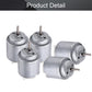 Fielect 5Pcs DC Motor 1.5-6V 5000-20000RPM Micro Motor Mini Motor Electric Motor Round Shaft for RC Boat DIY Car Toys Model DIY