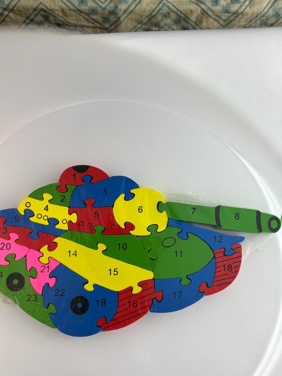 Bricks & Blocks Machine Jigsaw Puzzle Set For Kids | Colorful | Montessori Early Learning & Brain Development Toy.
