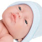 JC Toys 17" Life-Like Baby Doll Gift Set - Classic Blue, Vinyl, Model 18301, Ages 2+, Includes Accessories