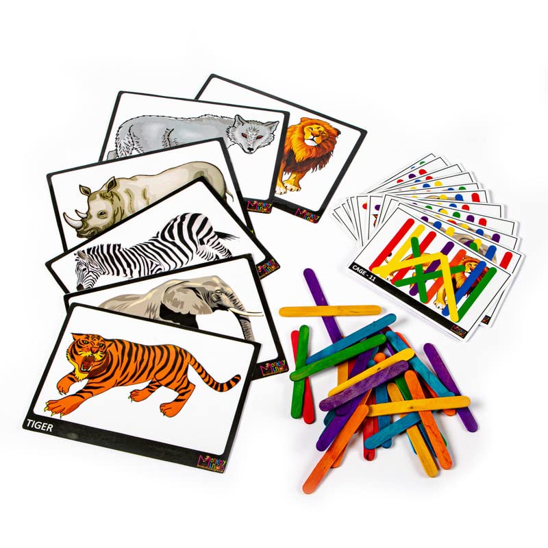 Monkey Minds//Pattern & Sequence  Animal Zoo//Early Educational Toy And Learning Activity//Concept Of Patterns And Early Numera