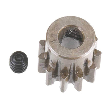 Robinson Racing 1211 Extra Hard High Carbon Steel Motor Pinion Gear, 5Mm Bore, 1.0 Mod Pitch, 11 Tooth