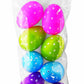 Rubies, 8-Count, Polka Dot Plastic Easter Eggs