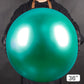 PartyWoo Metallic Green Balloons, 36 Inch Jumbo Rubber Balloons, 4 pcs Chrome Green for Birthday & Wedding Decorations