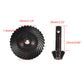 RXZIXYL Heavy Duty Bevel Helical Overdrive Gear RC Car Bevel Gear 8T 24T/27T/30T/33T AR44 for 1/10 RC Rock Crawler Axial SCX10 I