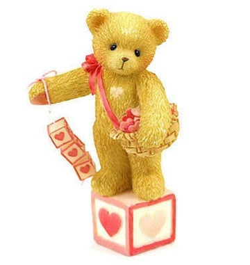 Cherished Teddies Heart Dangling Blocks 203084