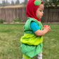 Dcohmch Baby Boy Girl Holloween Costume Cute Hungry Caterpillar Costume Infant Toddler Kids Cosplay Outfit (Green, 18-24 Months)