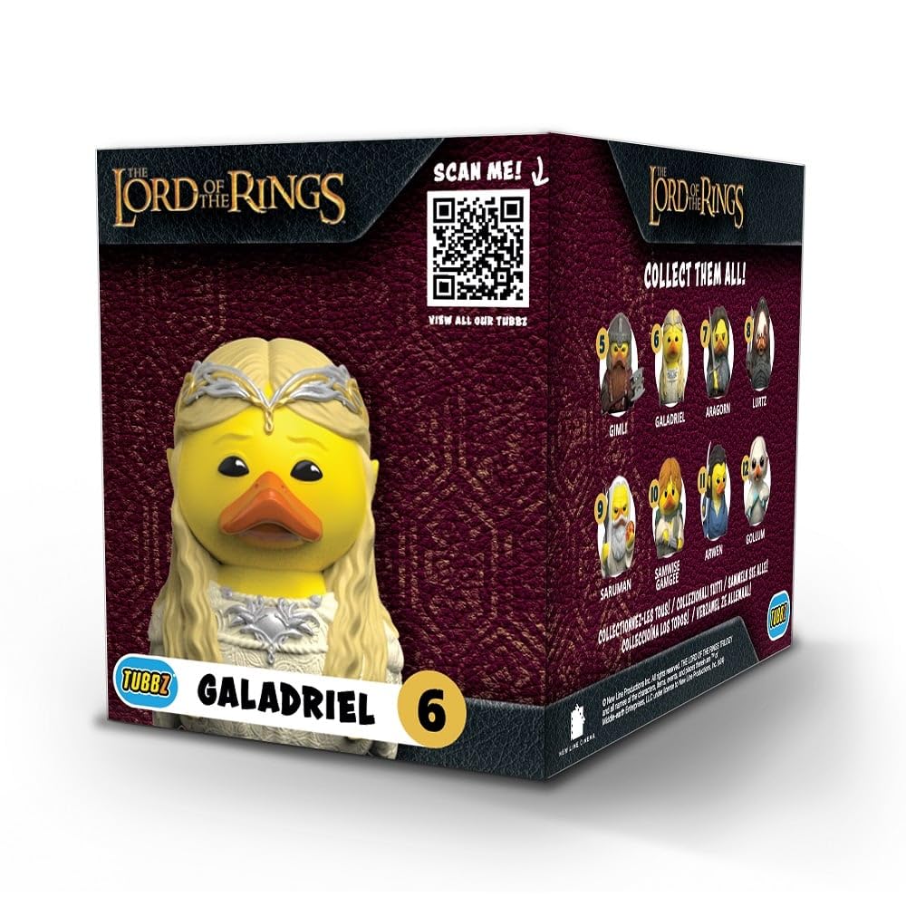Tubbz Boxed Edition: Lord Of The Rings - Galadriel Cosplaying Rubber Duck Vinyl Figure