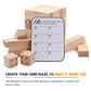 Megwoz Giant Tumble Tower Family Games For Kids And Adults 57 Blocks New Zealand Pine Wooden Blocks Stacking To Over 4.2Ft Family Games For Indoors Outdoors Games Yard Games For Family