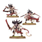 Games Workshop Warhammer 40k Tyranids Warriors - One Size Multicolor Plastic Model 99120106058