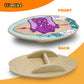 WALIKI Wood Balance Board for Kids Ages 3-8, Model WBB-02, Pink