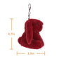 Apricot Lamb Cute Toys Plush Pumpkin Bunny Rabbit Stuffed Animal Soft Keychain For Kids Bag, Purse, Backpack, Handbag (Pumpkin Bunny，4.7 Inches)