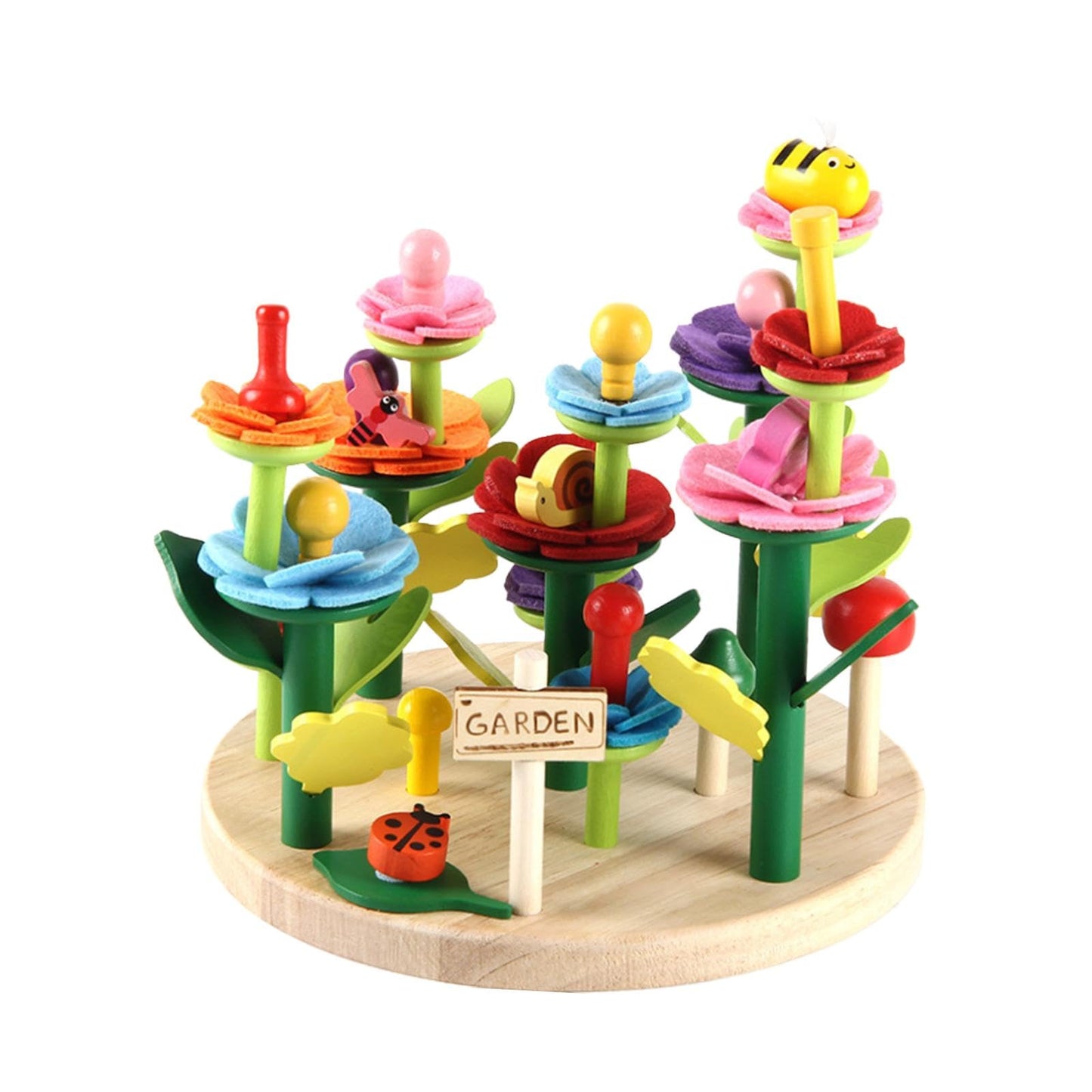 Club BollywoodFlower Building Toy Set Sensory Toys Boys Garden Building Toy Set|Baby|Toys For Baby|Developmental Baby Toys