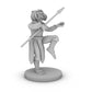 Gold Dragonborn Monk Male Tabletop Dnd Gaming Miniature