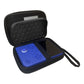 Xmaspanda Carrying Case With Screen Protector For Rg40Xxv Handheld Game Console, Rg40Xxv Portable Game Console Storage Case, Ret