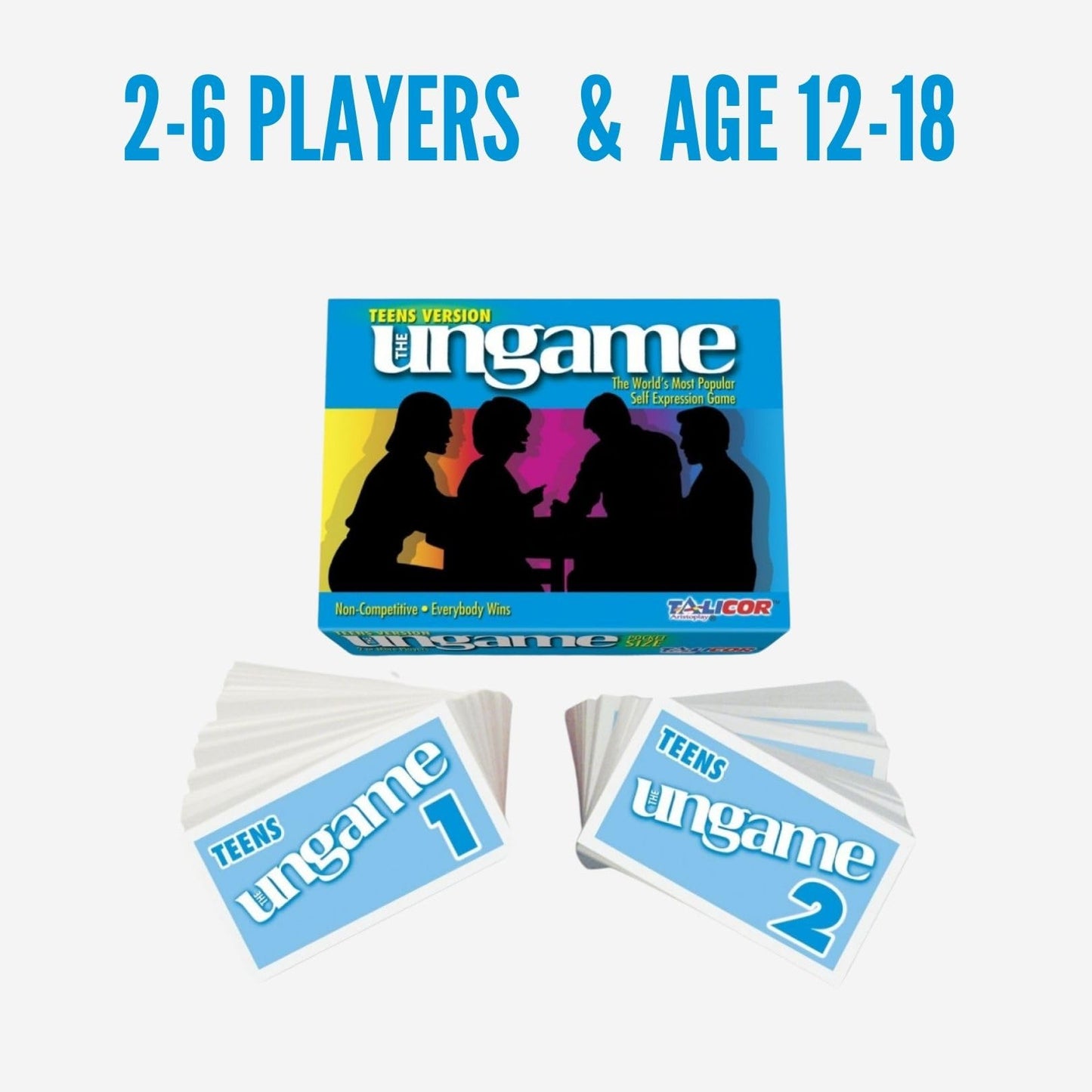POCKET UNGAME - Teens - non-competitive card game for teenagers to discuss, share values & experiences - break the ice and get t