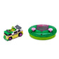 Teenage Mutant Ninja Turtles 3" Micro Shell Racer RC Vehicle, Donatello, 2.4 GHz, Clear Plastic, Ages 5+, Model 71032