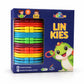 Early Learning Snap Links Toy Set  Interactive Developmental Activity For Toddlers