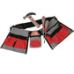 Constructive Playthings Adjustable Tool Belt with Multiple Pockets and 4 pc. Tool Set